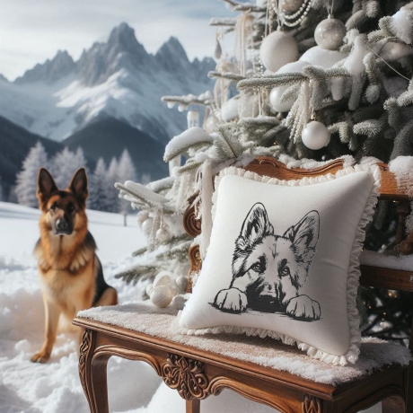 NEU Stickdatei deutscher Schäferhund Helli Hund
