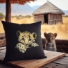 NEU Stickdatei Applikation Leopard Finn