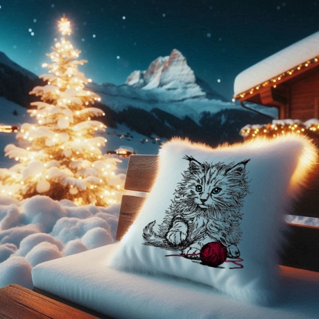Neu Stickdatei Katze Kätzchen Shadow Kitten LunaChild