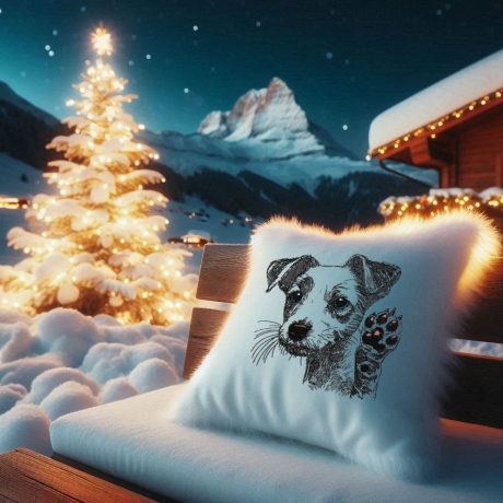 Neu Stickdatei Jack Russel Stella Hund LunaChild