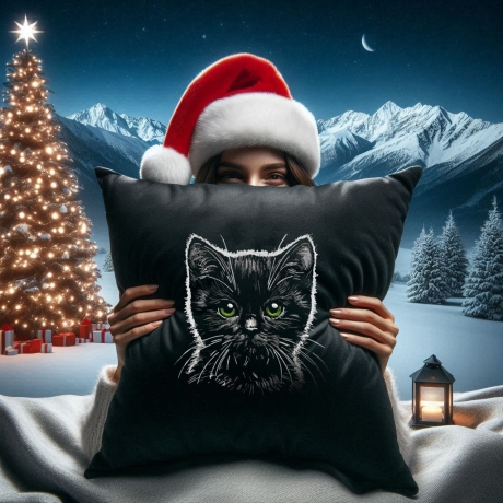 NEU Stickdatei schwarze Katze Enso LunaChild