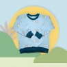 Kinderpullover Traktor Trecker - handmade Geschenk für Jungen