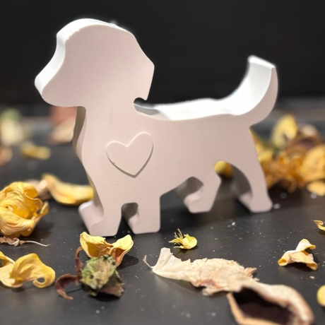 Hund mit Herz