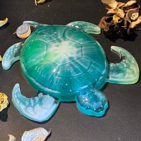 Schildkröte aus Epoxidharz 