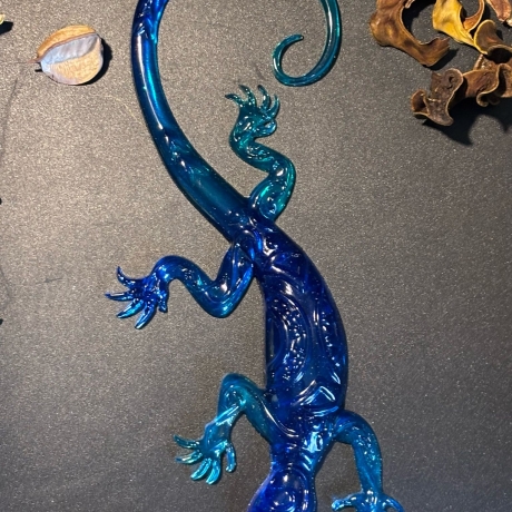 Gecko aus Epoxidharz 