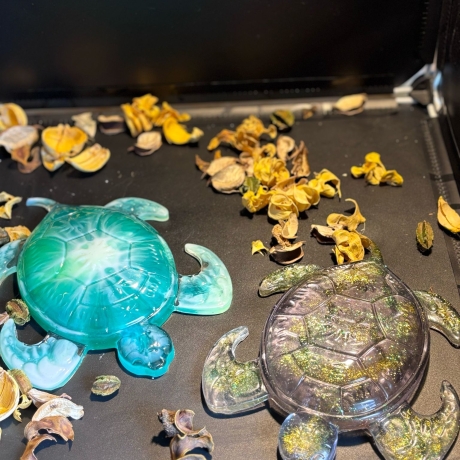 Schildkröte aus Epoxidharz 