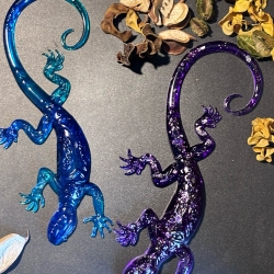 Gecko aus Epoxidharz  Gecko aus Epoxidharz
