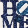Home - Zuhause - Quilling Technik - Unikat