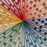 Regenbogen Explosion - Modern- Quilling Technik - Unikat