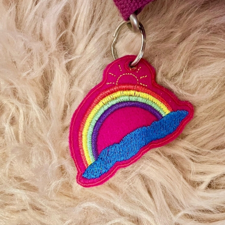 Regenbogen/ Regenbogenschlüsselanhänger