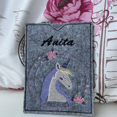 Impfpasshülle in 3 Größen + Impfpasshülle Einhorn Aurelia