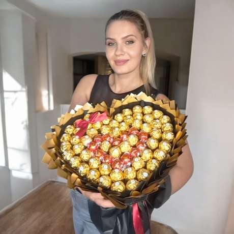 Essbarer Blumenstrauß- Handgemachtes personalisiertes Geschenk