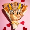 Bierstrauß Corona Party -Geschenkset mit Corona-Bier