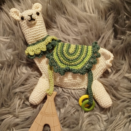 Knistertier Lama