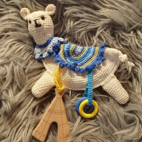 Knistertier Lama