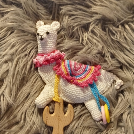 Knistertier Lama