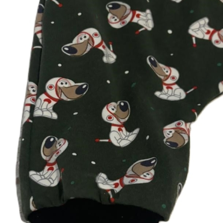 Pumphose Lange Hose Kind Kleinkind Hund Weltall 80 86
