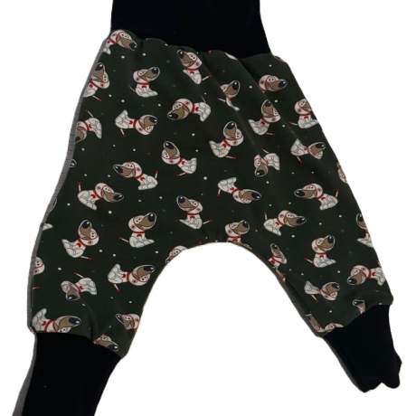 Pumphose Lange Hose Kind Kleinkind Hund Weltall 80 86