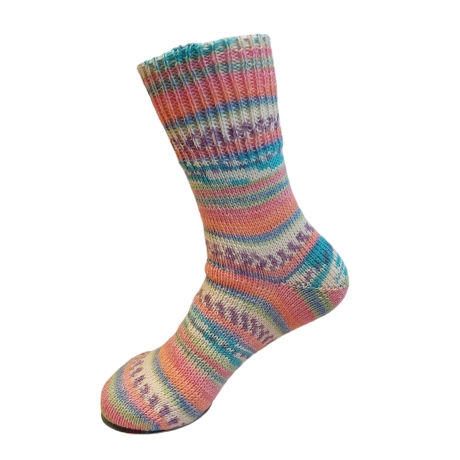 Zarte Maschenliebe - Pastellsocken in Gr. 40/41