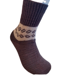 Coffee-Lover - Hybrid-Kaffeebohnen-Socken in  Gr. 37