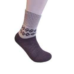 Coffee-Lover - Hybrid-Kaffee-Latte-Socken in  Gr. 39-40