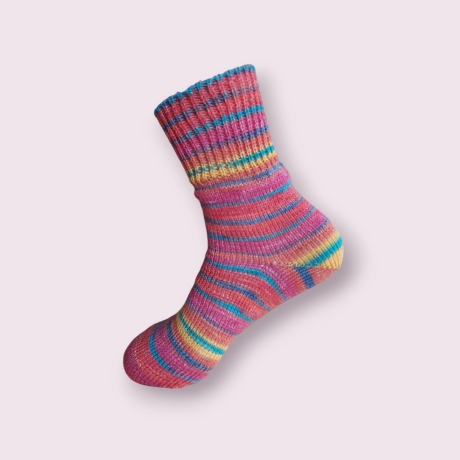 Powerful pink - Stinos (Socken) in Gr. 37