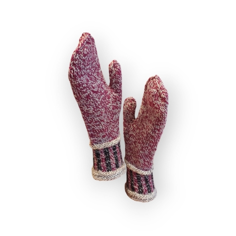 superwarme Fäustlinge / Handschuhe Gr. M/L rot