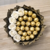 Essbarer Blumenstrauß- Geschenk für Frauen und Männer