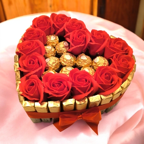Merci Pralinentorte Geschenkidee Ferrero Rocher