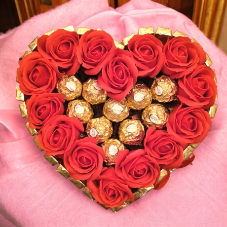 Merci Pralinentorte Geschenkidee Ferrero Rocher