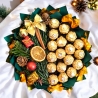 Weihnachtlicher Mini Ferrero Rocher Strauß: Festlicher Genuss