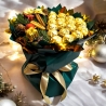 Weihnachtlicher Mini Ferrero Rocher Strauß: Festlicher Genuss