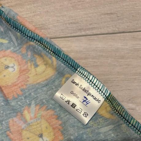 Pumphose Lange Hose Baby Babyhose Babykleidung Löwe 74