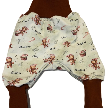 Pumphose Lange Hose Baby Babyhose Winter Lebkuchen 62 68 BIO
