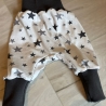 Pumphose Lange Hose Babyhose Mitwachshose 62 68 Winter Sterne
