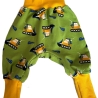 Babyhose Pumphose Mitwachshose Lange Hose Bagger Baustelle 74 80
