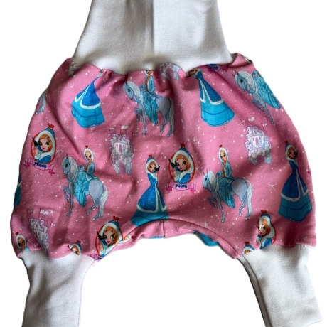 Babyhose Pumphose Mitwachshose Lange Hose Prinzessin süß 50 56 62
