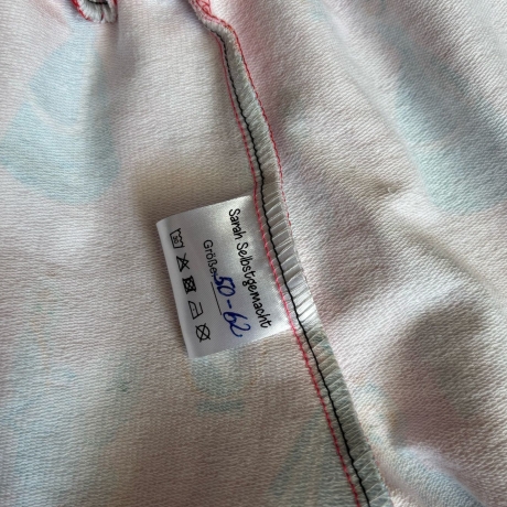 Babyhose Pumphose Mitwachshose Lange Hose Prinzessin süß 50 56 62