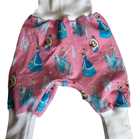 Babyhose Pumphose Mitwachshose Lange Hose Prinzessin süß 62 68