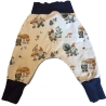 Pumphose Lange Hose Kind Kleinkind Mitwachshose Zwerg 86 92