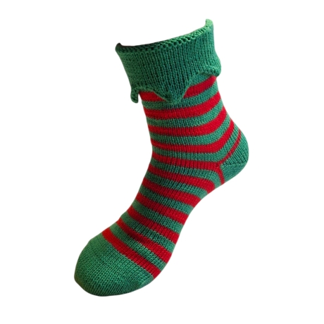 Xmas-Socken, Elfen-Socken Wintertime! Gr. 41/42