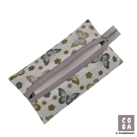 Tatüta Taschentüchertasche Schmetterling aus Baumwolle