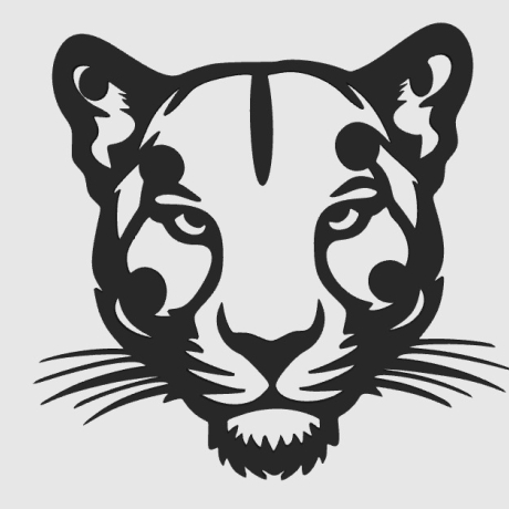 Der Leopard „Leo“ – Majestätisches Wandbild