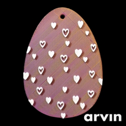 Osterei Anhänger Herz