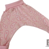 Geschenk zur Geburt Babyset Paisly rosa  Hose & Mütze 62/68