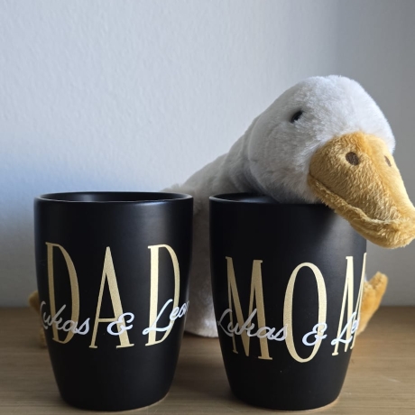 Personalisierte Tasse MOM, DAD, OMA, OPA