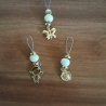 Handgemachte Maschenmarkierer Gold mit Motiven