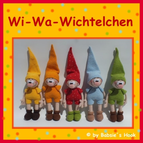 Häkelanleitung ♡ Wi-Wa-Wichtechen♡ 