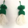 Weihnachtswichtel Gnome 2er Set in grün-hellbeige von Hobbyhaus