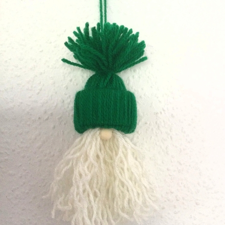 Weihnachtswichtel Gnome 2er Set in grün-hellbeige von Hobbyhaus